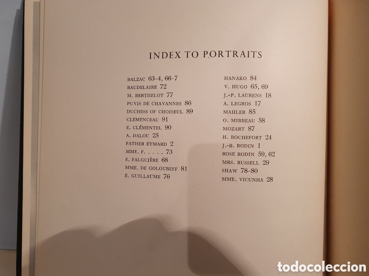 Libros de segunda mano: RODIN. PHAIDON PRESS. MADE IN GREAT BRITAIN 1956. - Foto 11