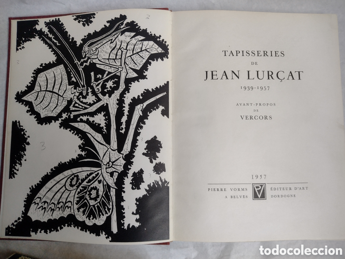 Libros de segunda mano: Tapisseries de Jean Lur&ccedil;at. 1939-1957 - Foto 1