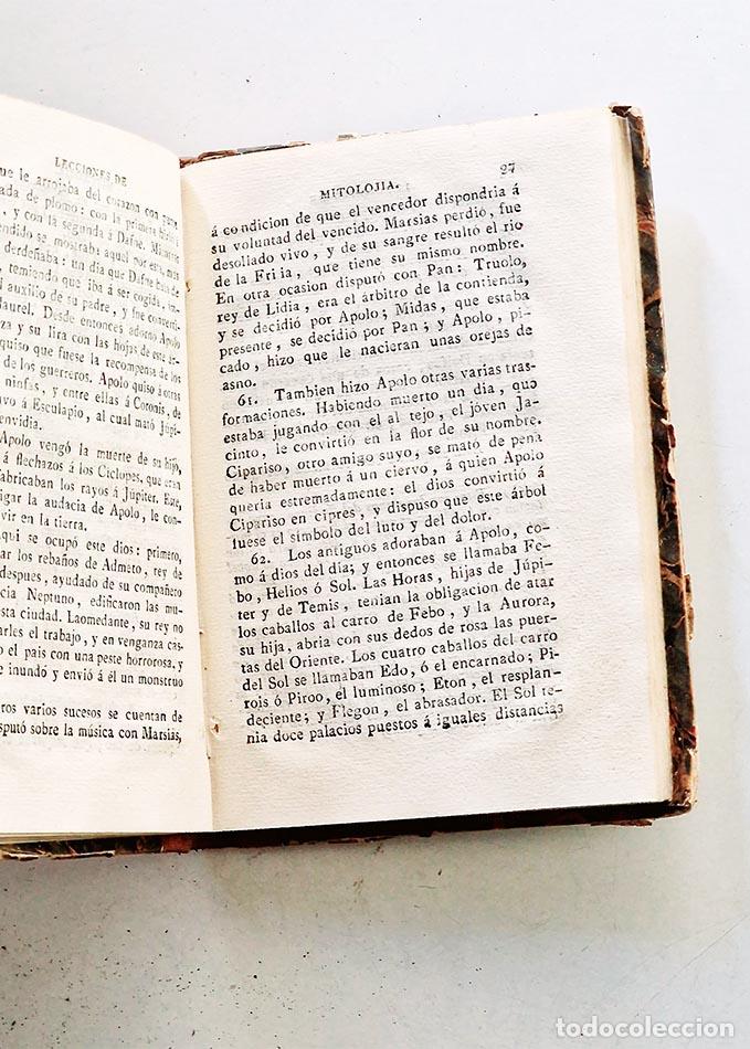 Libros de segunda mano: LECCIONES DE MITOLOJIA - HERRERA D&Aacute;VILA, J. - ALVEAR, A. - Foto 2
