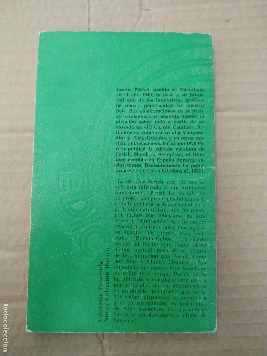 Libros de segunda mano: Match - Perich. Pen&iacute;nsula - Foto 2
