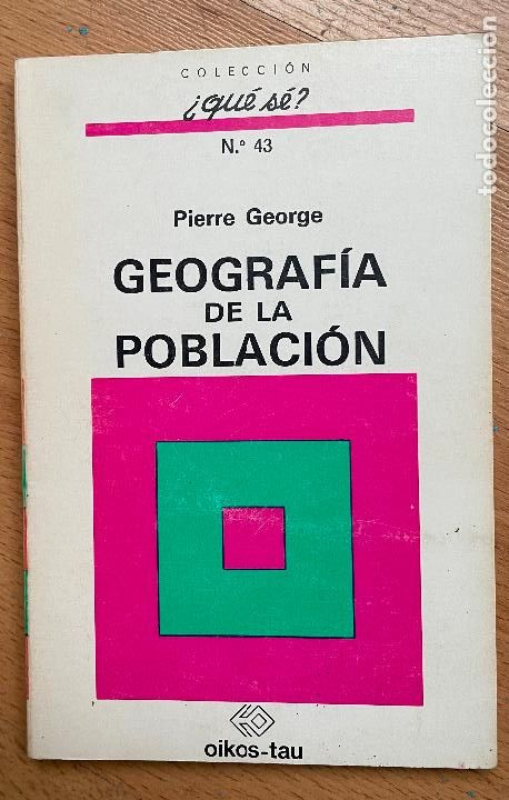 Libros de segunda mano: GEOGRAFIA DE LA POBLACION, Pierre George - Foto 1