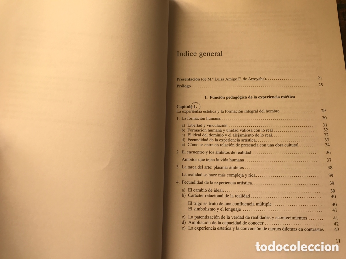 Libros de segunda mano: La experiencia est&eacute;tica y su poder formativo. Alfonso L&oacute;pez Quint&aacute;s. Deusto. Como nuevo - Foto 4