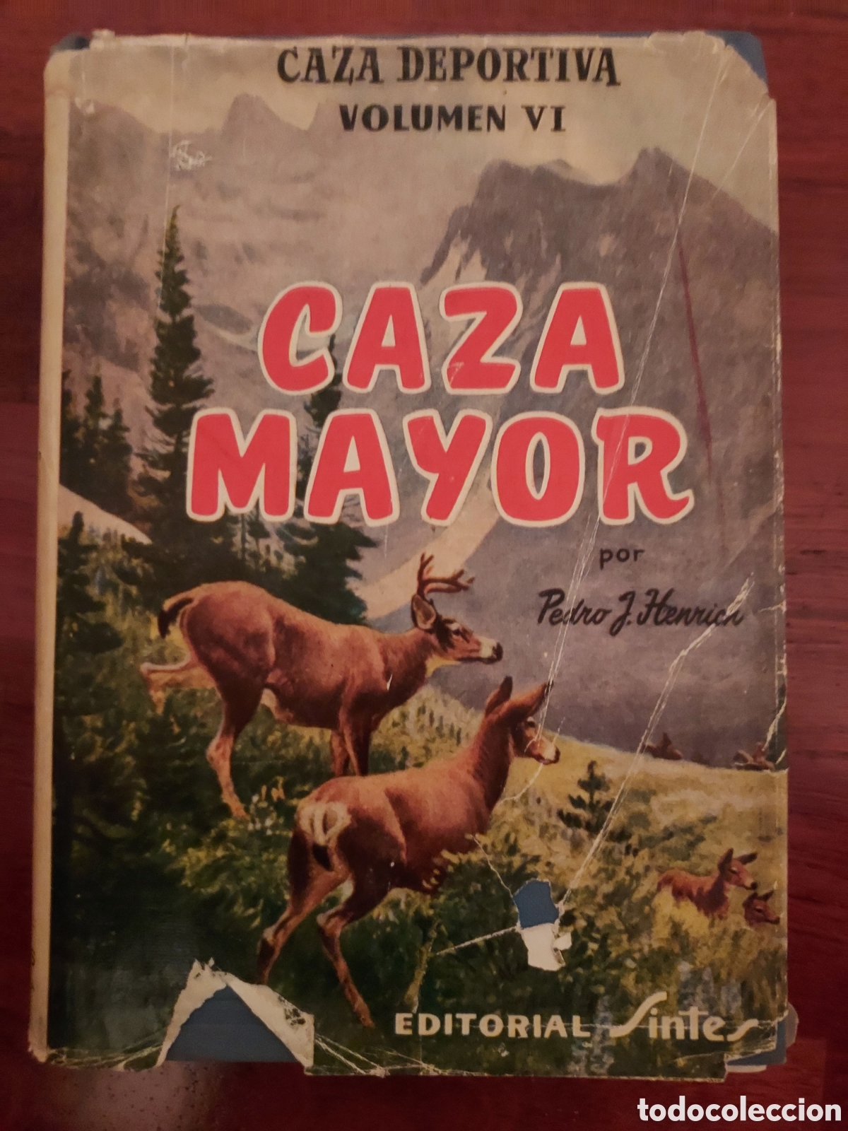Libros de segunda mano: Libro CAZA MAYOR Ed. SINTES - Foto 1