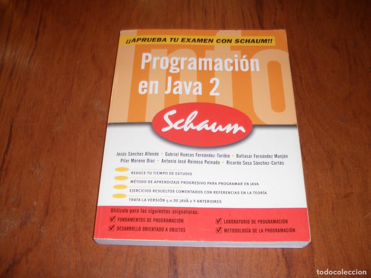 Libros de segunda mano: LIBRO PROGRAMACI&Oacute;N EN JAVA 2 SCHAUM - Foto 1