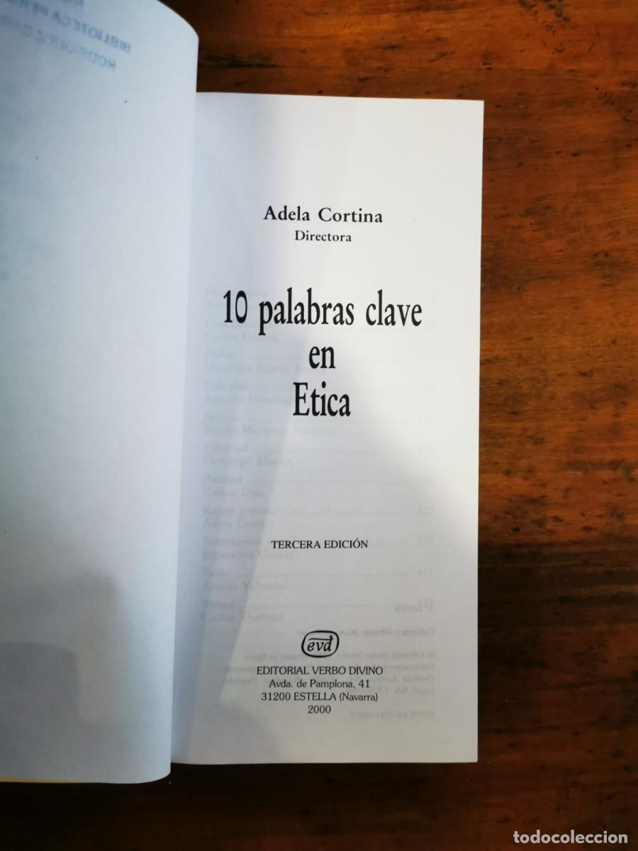 Libros de segunda mano: 10 palabras clave en &eacute;tica - Foto 2