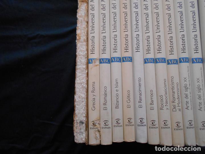 Libros de segunda mano: HISTORIA UNIVERSAL DEL ARTE 12 TOMOS - ABC - ESPASA - Foto 3