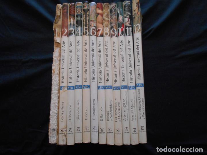 Libros de segunda mano: HISTORIA UNIVERSAL DEL ARTE 12 TOMOS - ABC - ESPASA - Foto 1