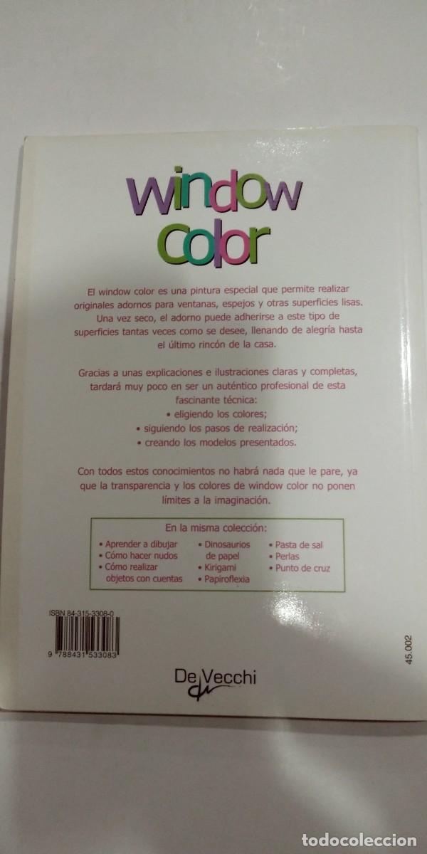 Libros de segunda mano: Window Color T&eacute;cnica e ideas f&aacute;ciles de realizar Catherine Jacq-Mart&iacute;nez - Foto 2
