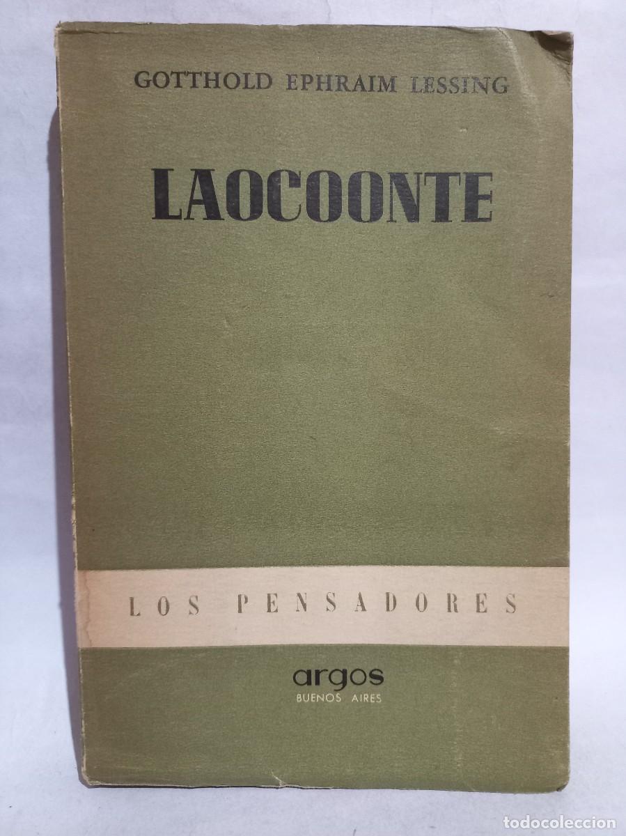 Libros de segunda mano: Gotthold Ephraim Lessing - Laocoonte - Primera edici&oacute;n en espa&ntilde;ol - 1946 - Foto 1