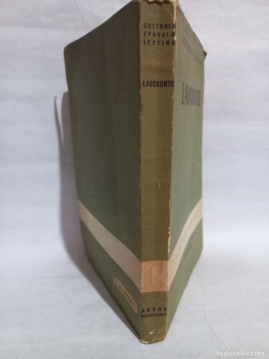 Libros de segunda mano: Gotthold Ephraim Lessing - Laocoonte - Primera edici&oacute;n en espa&ntilde;ol - 1946 - Foto 2