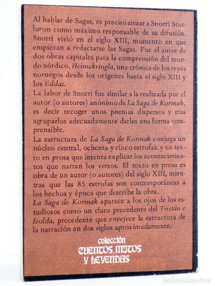 Libros de segunda mano: LA SAGA DE KORMAK.. Visi&oacute;n, 1985. OFRT - Foto 2