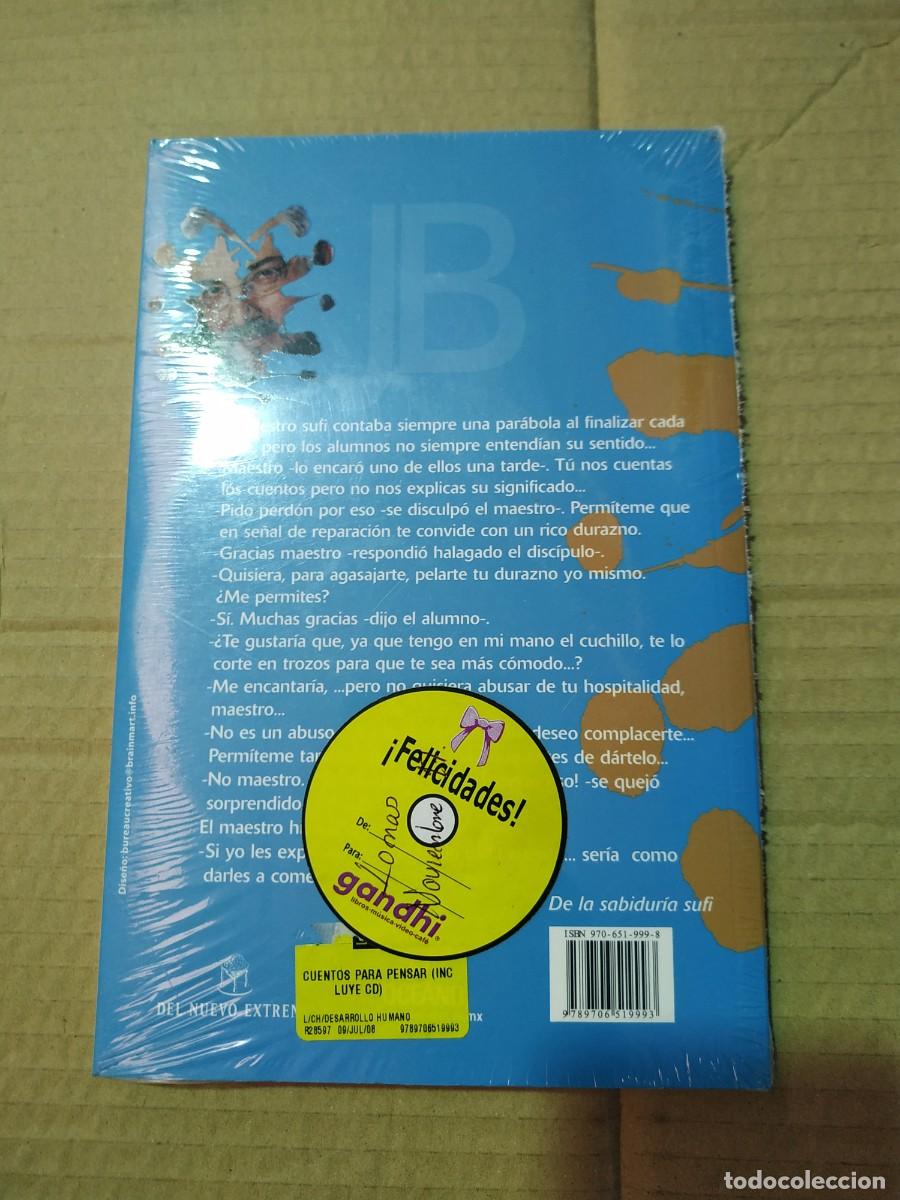Libros de segunda mano: Cuentos para pensar - Jorge Bucay. Con CD - Foto 2