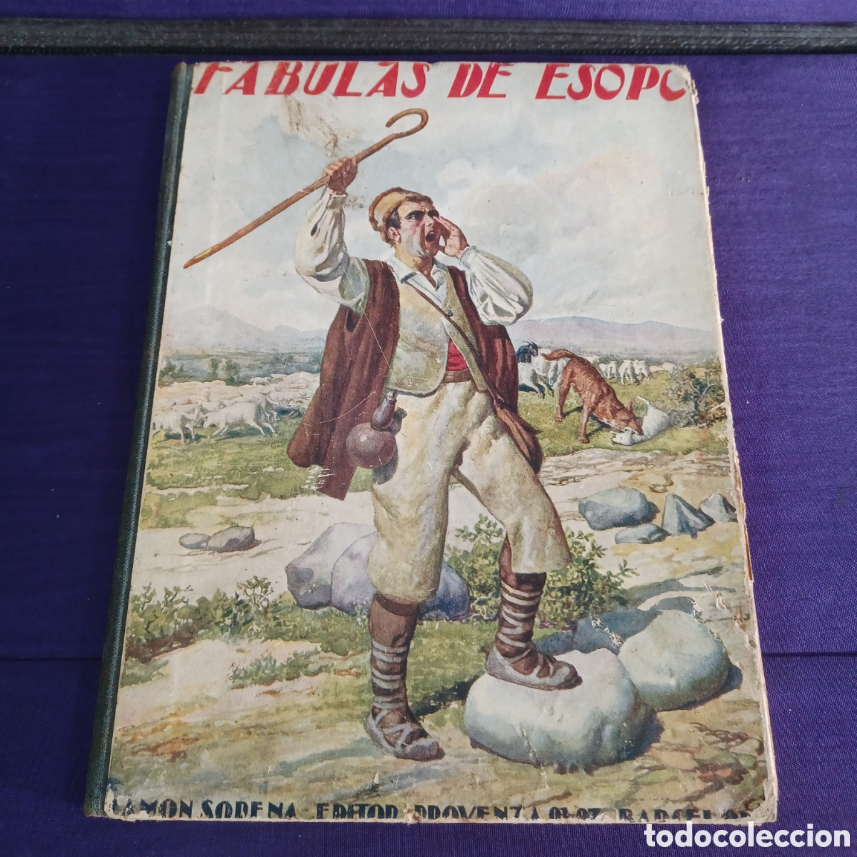 Libros de segunda mano: FABULAS DE ESOPO 1940 EDITORIAL RAMON SOPENA - Foto 1