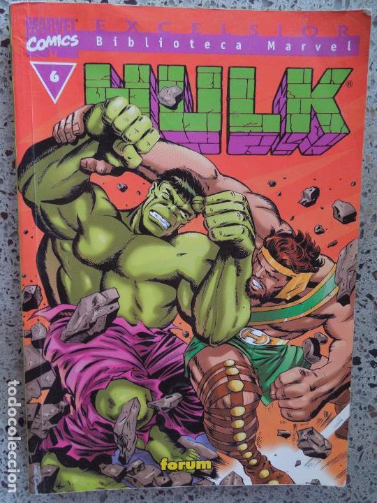 Libros de segunda mano: HULK N&ordm; 6 COMICS MARVEL EXCELSIOR - FORUM - Foto 1