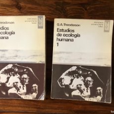 Libros de segunda mano: ESTUDIOS DE ECOLOGÍA HUMANA. G.A. THEDORSON. BIBLIOTECA UNIVERSITARIA LABOR. 2 VOLÚMENES.