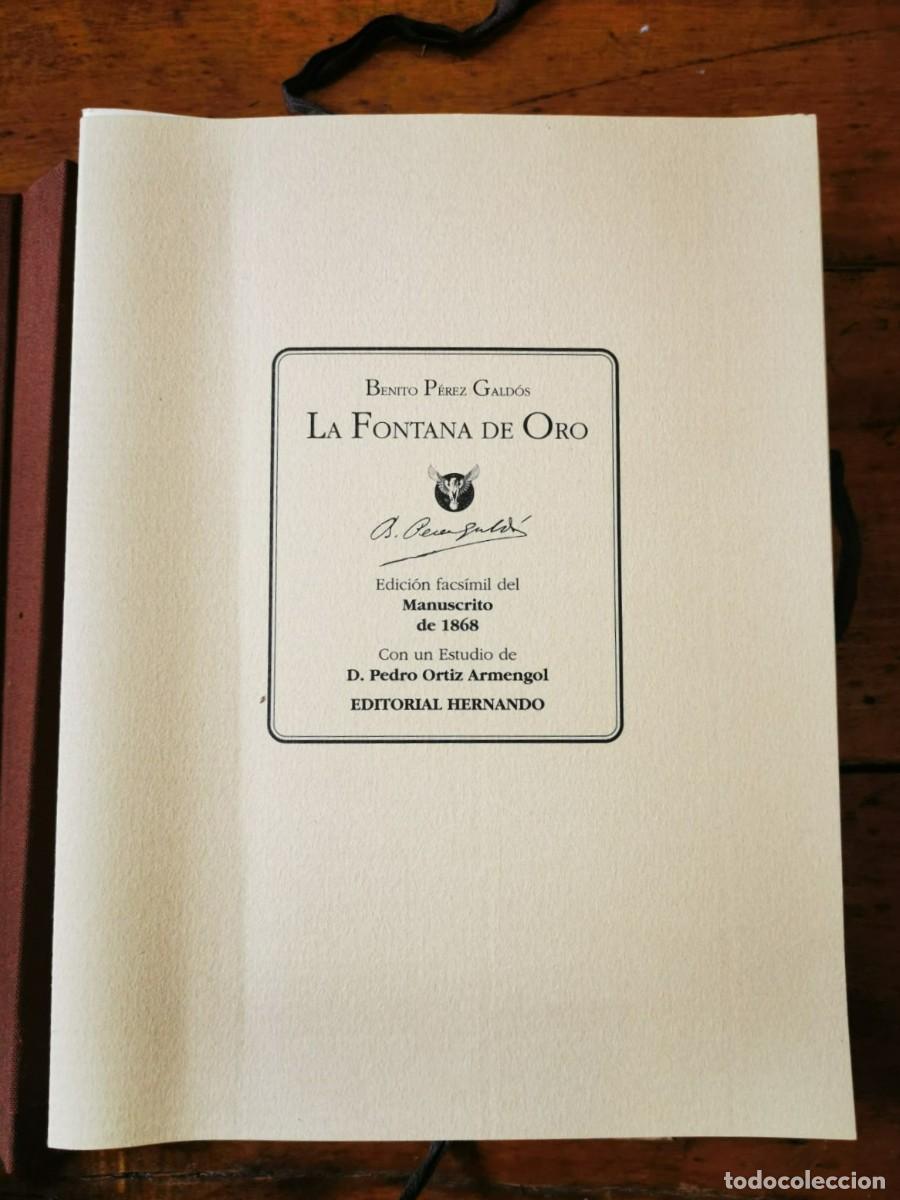 Libros de segunda mano: P&Eacute;REZ GALD&Oacute;S, Benito. La fontana de oro - Foto 9