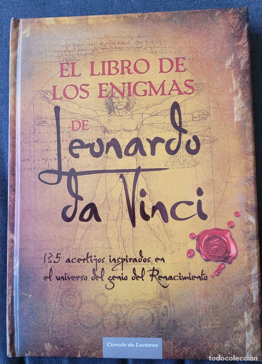 Libros de segunda mano: Libro de los enigmas de Leonardo da Vinci C&iacute;rculo de lectores - Foto 1
