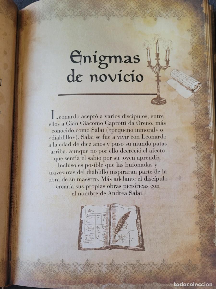 Libros de segunda mano: Libro de los enigmas de Leonardo da Vinci C&iacute;rculo de lectores - Foto 8