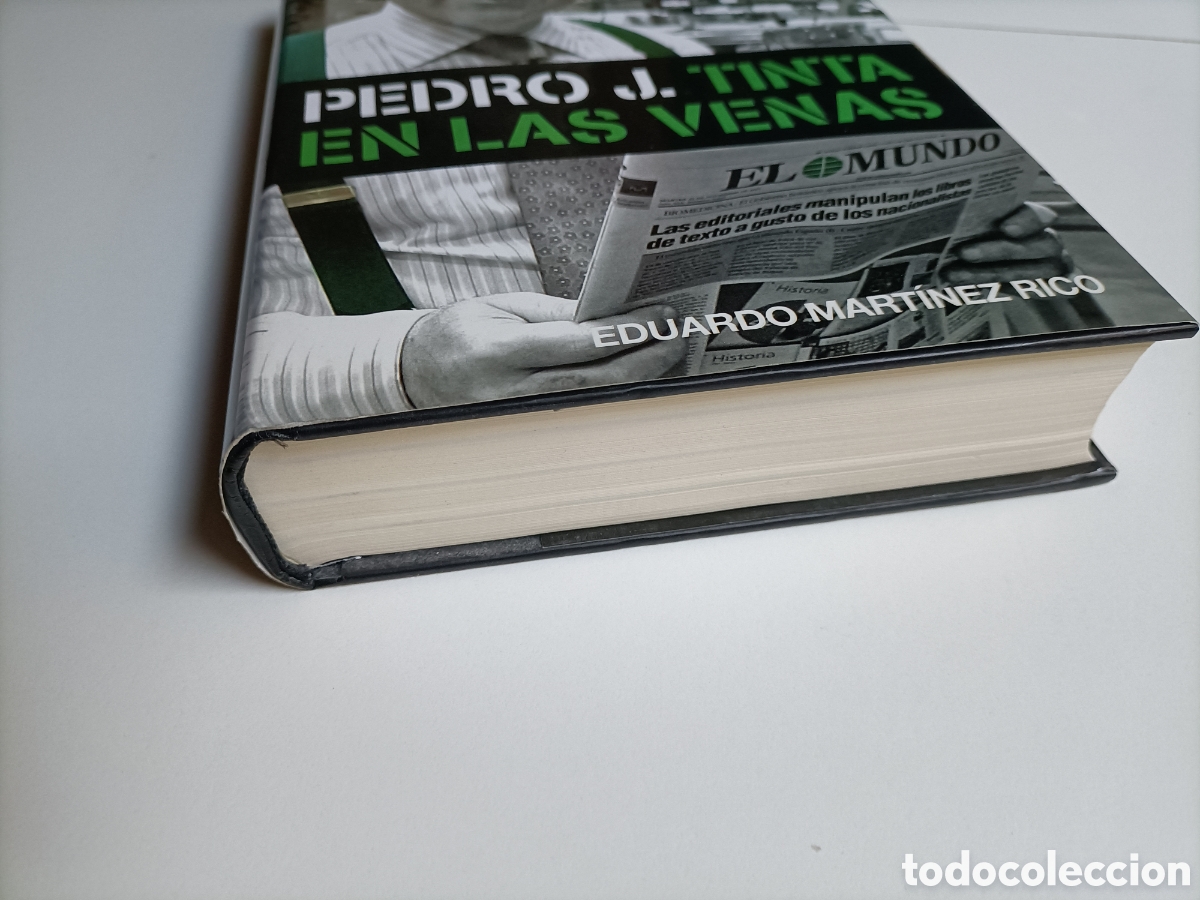 Libros de segunda mano: Pedro J. Tinta en las venas Eduardo Mart&iacute;nez Rico - Foto 3
