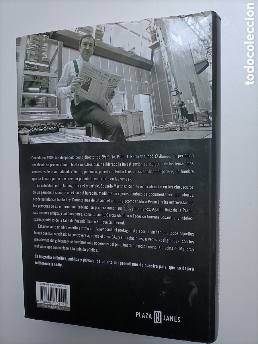 Libros de segunda mano: Pedro J. Tinta en las venas Eduardo Mart&iacute;nez Rico - Foto 5