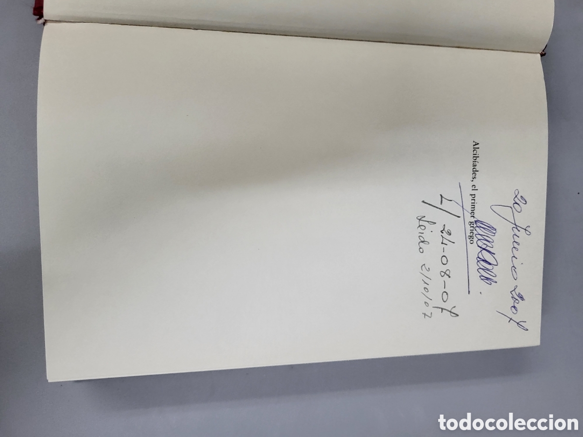 Libros de segunda mano: ☆JOSE M&ordf; ALBAIGES . ALCIB&Iacute;ADES ,EL PRIMER GRIEGO - Foto 4