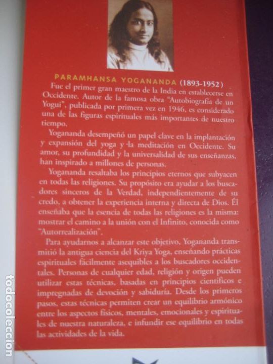 Libros de segunda mano: COMO AMAR Y SER AMADO - PARAMHANSA YOGANANDA - ANANDA 2009 - YOGUI GURU INDIA - Foto 5
