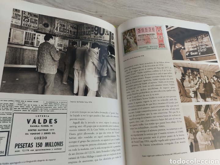 Libros de segunda mano: Libro Vald&eacute;s La loteria de la sort 1905-2005 Daniel Venteo - Foto 2