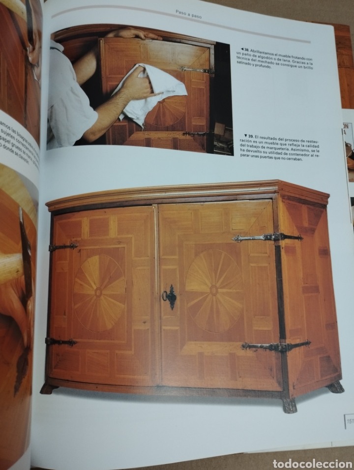 Libros de segunda mano: RESTAURACI&Oacute;N DE MADERA (PARRAM&Oacute;N) COLECCI&Oacute;N ARTES Y OFICIOS - Foto 7