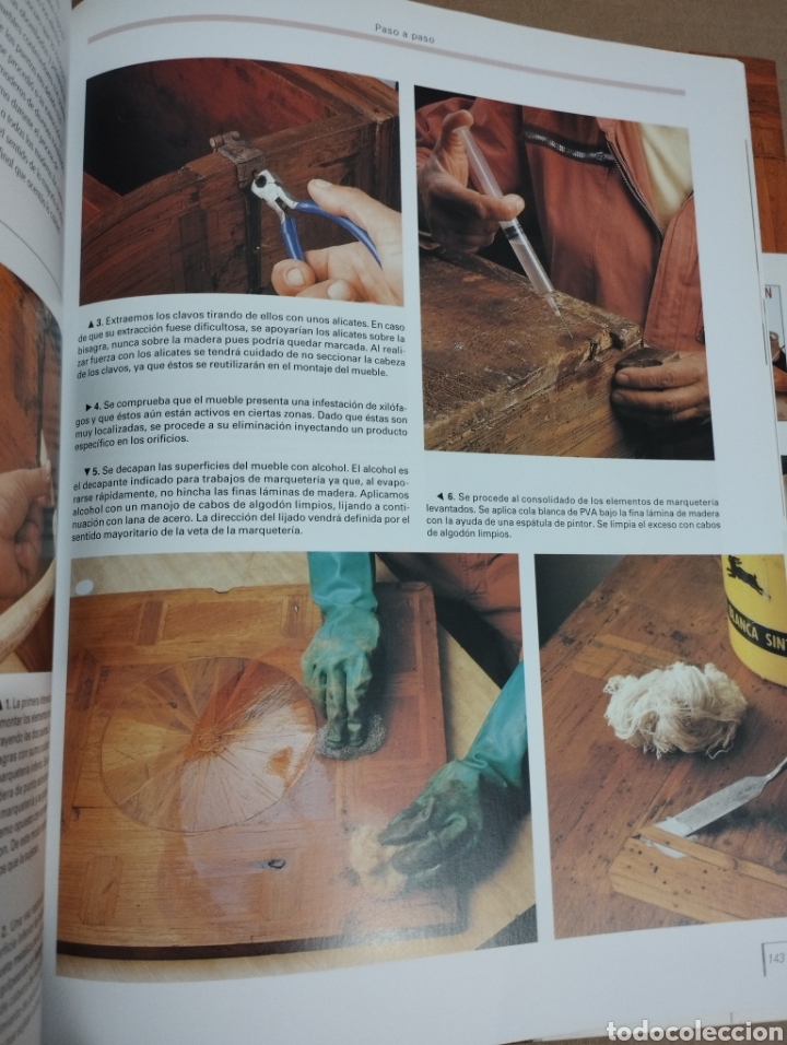 Libros de segunda mano: RESTAURACI&Oacute;N DE MADERA (PARRAM&Oacute;N) COLECCI&Oacute;N ARTES Y OFICIOS - Foto 8