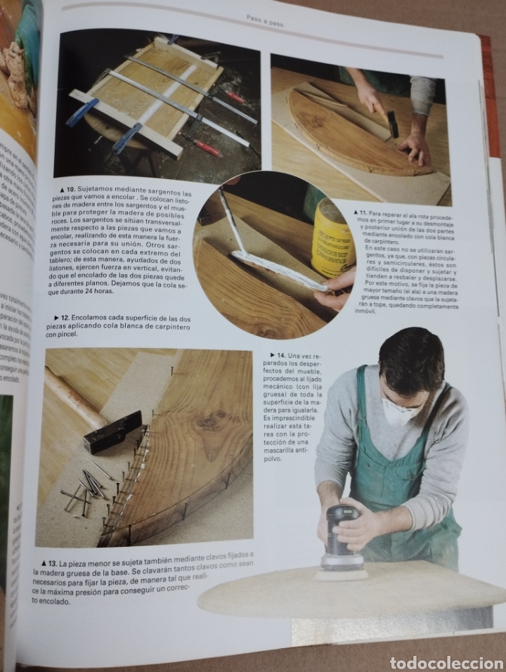 Libros de segunda mano: RESTAURACI&Oacute;N DE MADERA (PARRAM&Oacute;N) COLECCI&Oacute;N ARTES Y OFICIOS - Foto 12