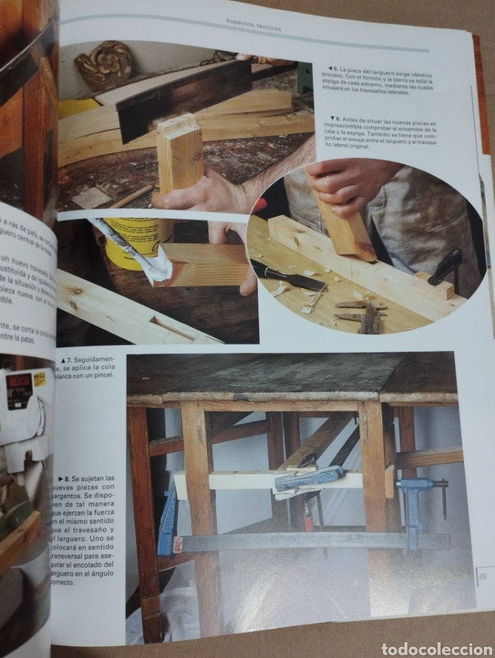 Libros de segunda mano: RESTAURACI&Oacute;N DE MADERA (PARRAM&Oacute;N) COLECCI&Oacute;N ARTES Y OFICIOS - Foto 15