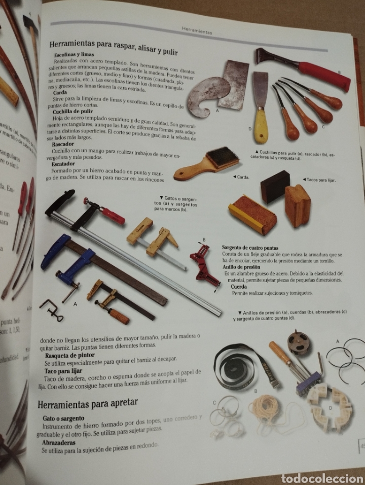 Libros de segunda mano: RESTAURACI&Oacute;N DE MADERA (PARRAM&Oacute;N) COLECCI&Oacute;N ARTES Y OFICIOS - Foto 17