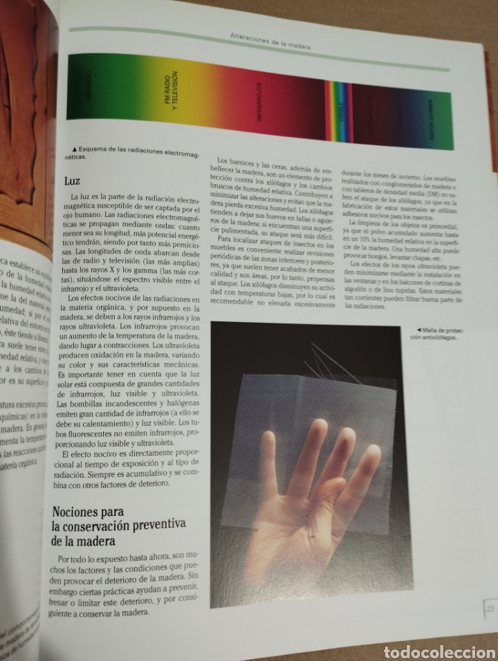 Libros de segunda mano: RESTAURACI&Oacute;N DE MADERA (PARRAM&Oacute;N) COLECCI&Oacute;N ARTES Y OFICIOS - Foto 20