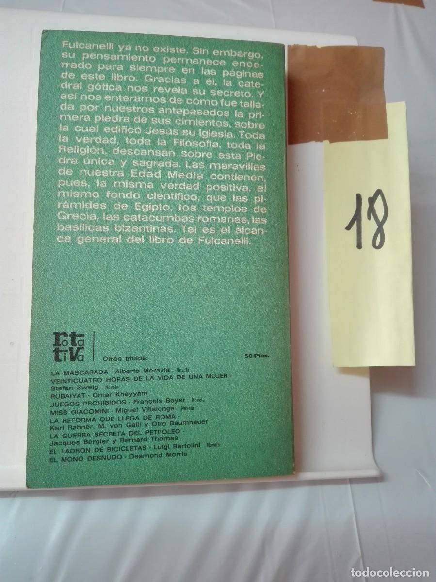Libros de segunda mano: EL MISTERIO DE LAS CATEDRALES FULCANELLI - Foto 2