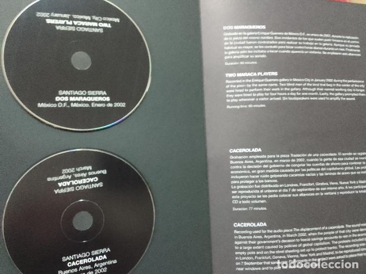 Libros de segunda mano: Santiago Sierra: Obras sonoras (4 CD) - Foto 2