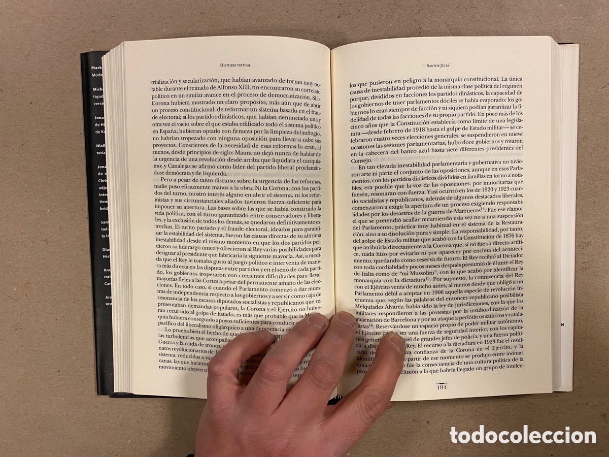 Libros de segunda mano: HISTORIA VIRTUAL &iquest;QUE HUBIERA PASADO SI&hellip;? VV.AA. EDITORIAL TAURUS 1998. - Foto 4