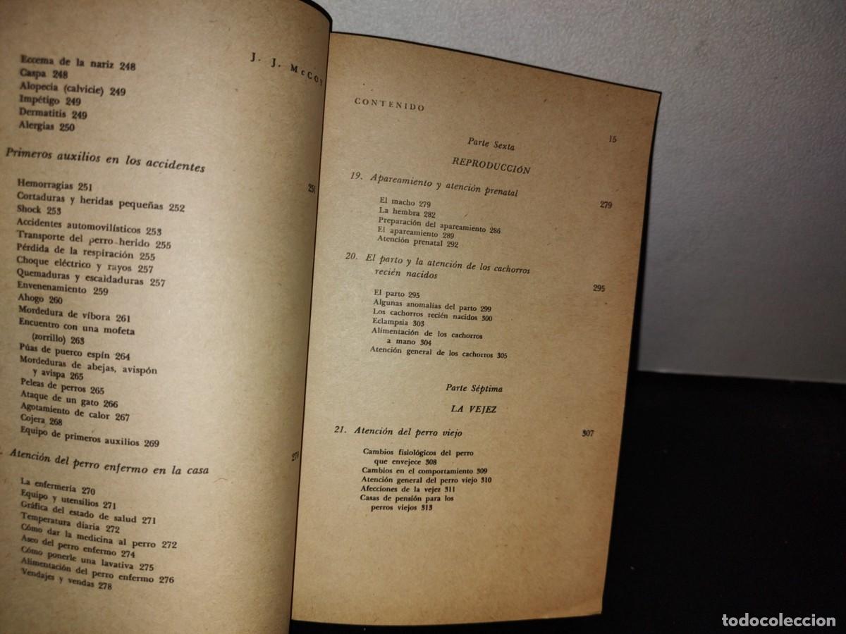 Libros de segunda mano: 66- LIBRO COMPLETO DE LA EDUCACI&Oacute;N Y CUIDADO DEL PERRO - J. J. MCCOY - Foto 7