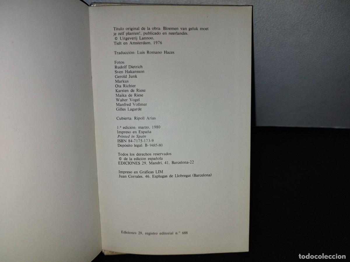 Libros de segunda mano: 66- LAS FLORES DEL BIEN - PHIL BOSSMANS - Foto 5