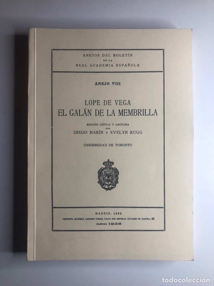 Libros de segunda mano: EL GAL&Aacute;N DE LA MEMBRILLA. LOPE DE VEGA. - Foto 1