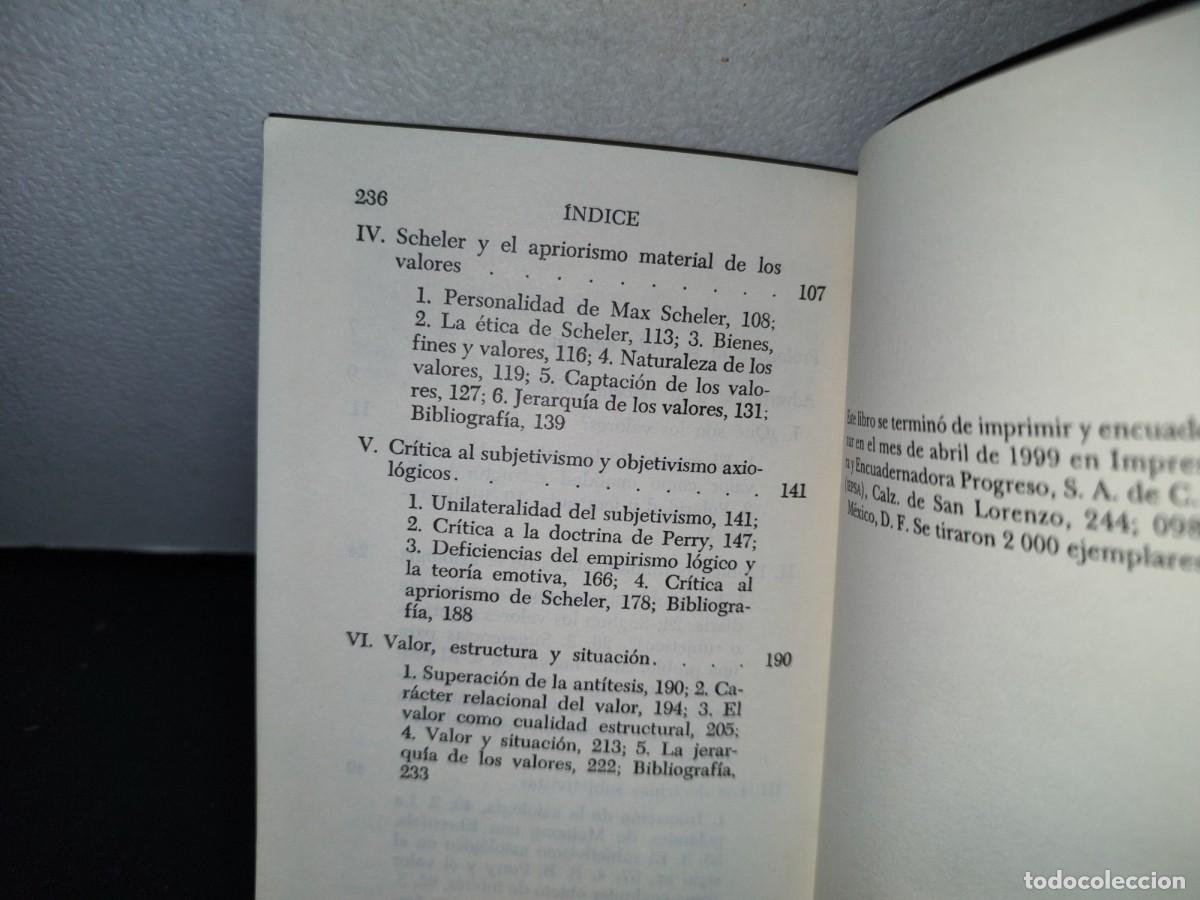 Libros de segunda mano: 66- &iquest;QU&Eacute; SON LOS VALORES?. INTRODUCCI&Oacute;N A LA AXIOLOG&Iacute;A - RISIERI FRONDIZI - Foto 7
