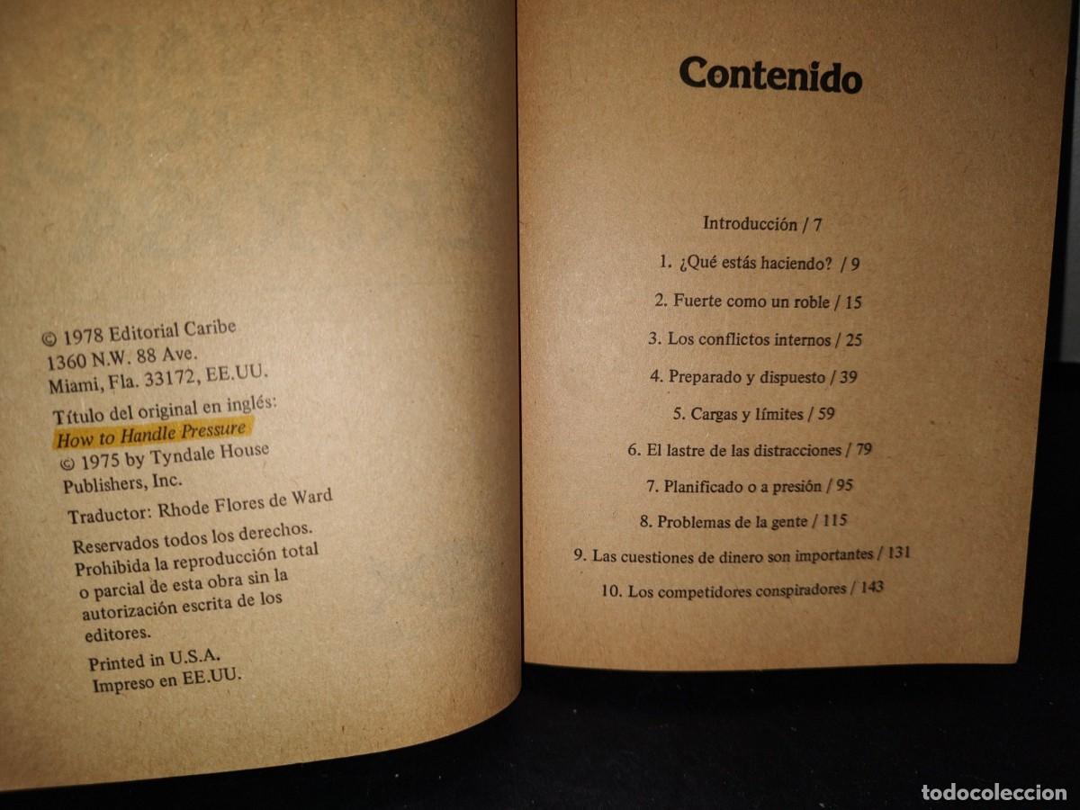 Libros de segunda mano: 66- C&Oacute;MO DOMINAR LA TENSI&Oacute;N NERVIOSA - CLYDE M. NARRAMORE Y RUTH E. NARRAMORE - Foto 4