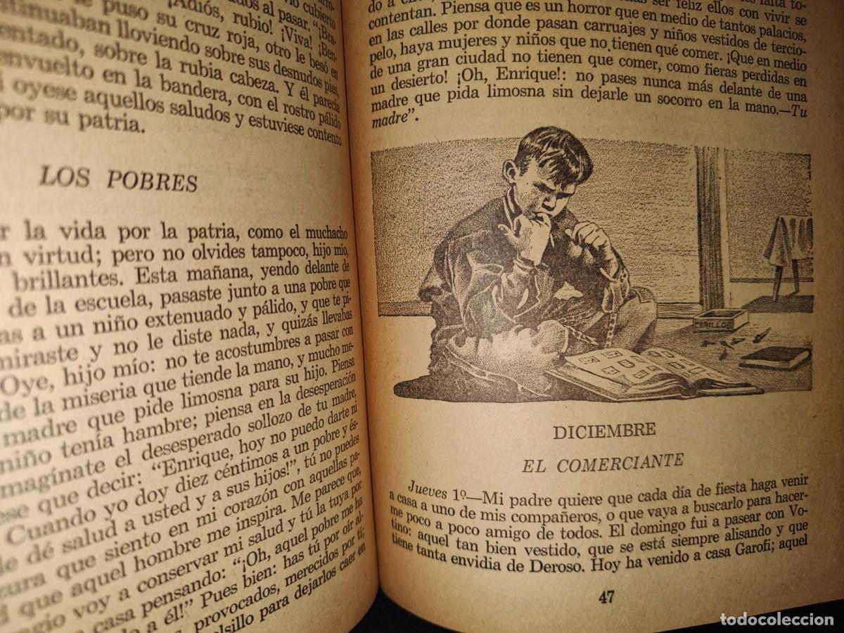 Libros de segunda mano: 66- EDMUNDO DE AMICIS - CORAZ&Oacute;N. EDICIONES HERRERO - 1963 - Foto 8