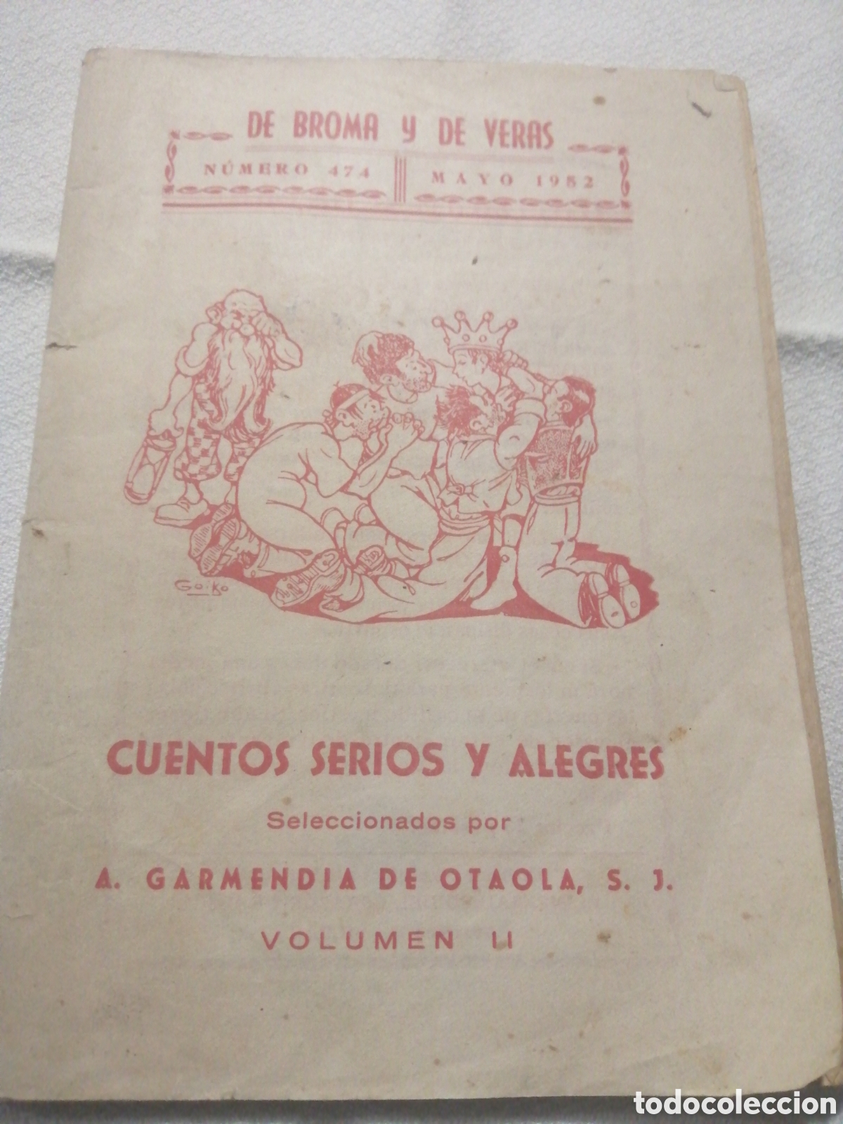 Libros de segunda mano: DE BROMA Y DE VERAS, A&Ntilde;O 1952,N&deg; 454 - Foto 1
