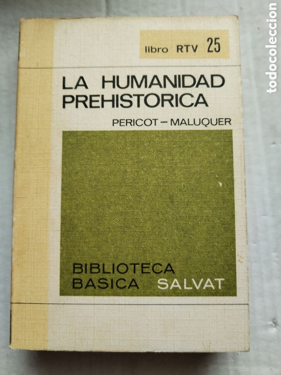 Libros de segunda mano: LA HUMANIDAD PREHISTORICA/PERICOT- - Foto 1