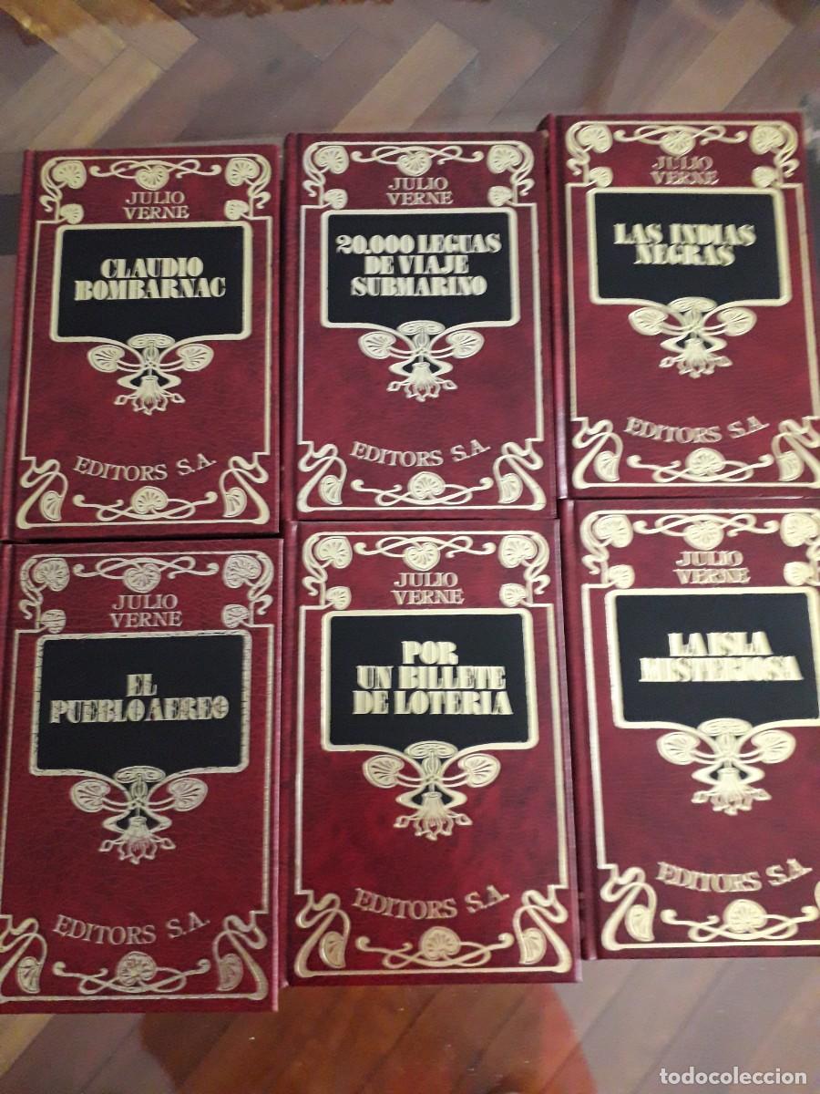 Libros de segunda mano: Coleccion libros Julio Verne - Foto 2