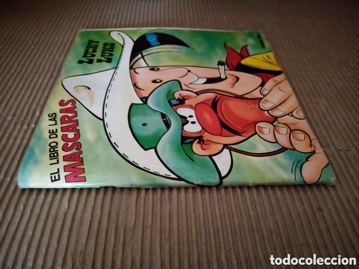 Libros de segunda mano: Lucky Luke. El libro de las m&aacute;scaras. - Foto 2