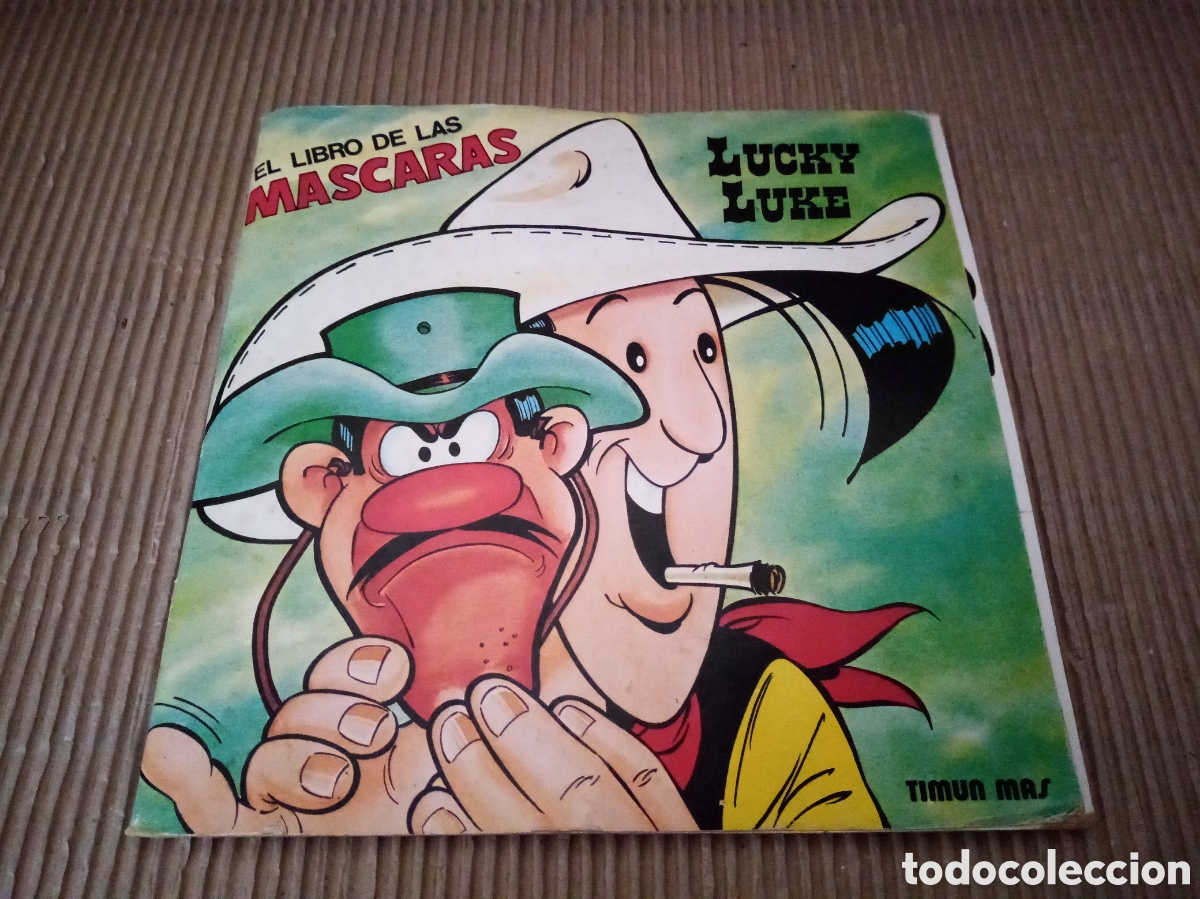 Libros de segunda mano: Lucky Luke. El libro de las m&aacute;scaras. - Foto 1