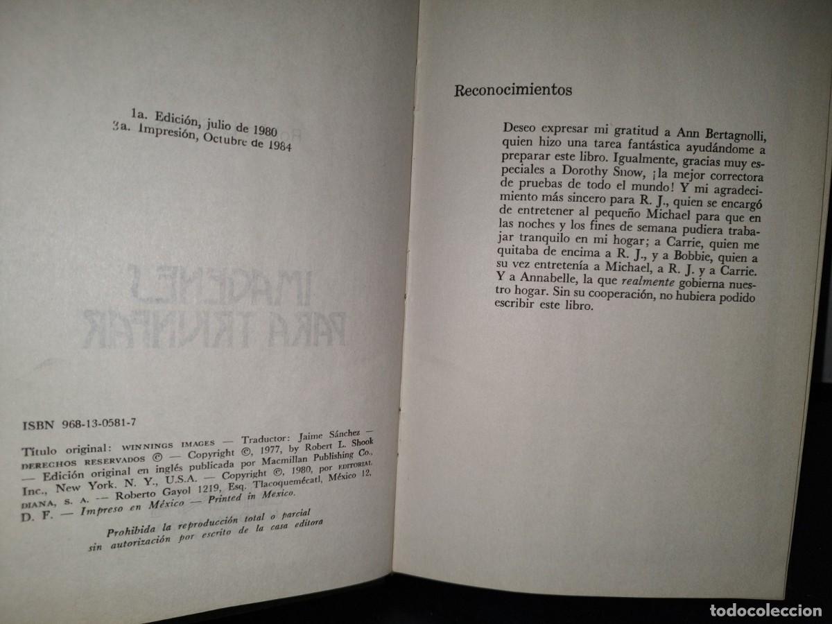 Libros de segunda mano: 66- IM&Aacute;GENES PARA TRIUNFAR - ROBERT L. SHOOK - Foto 4