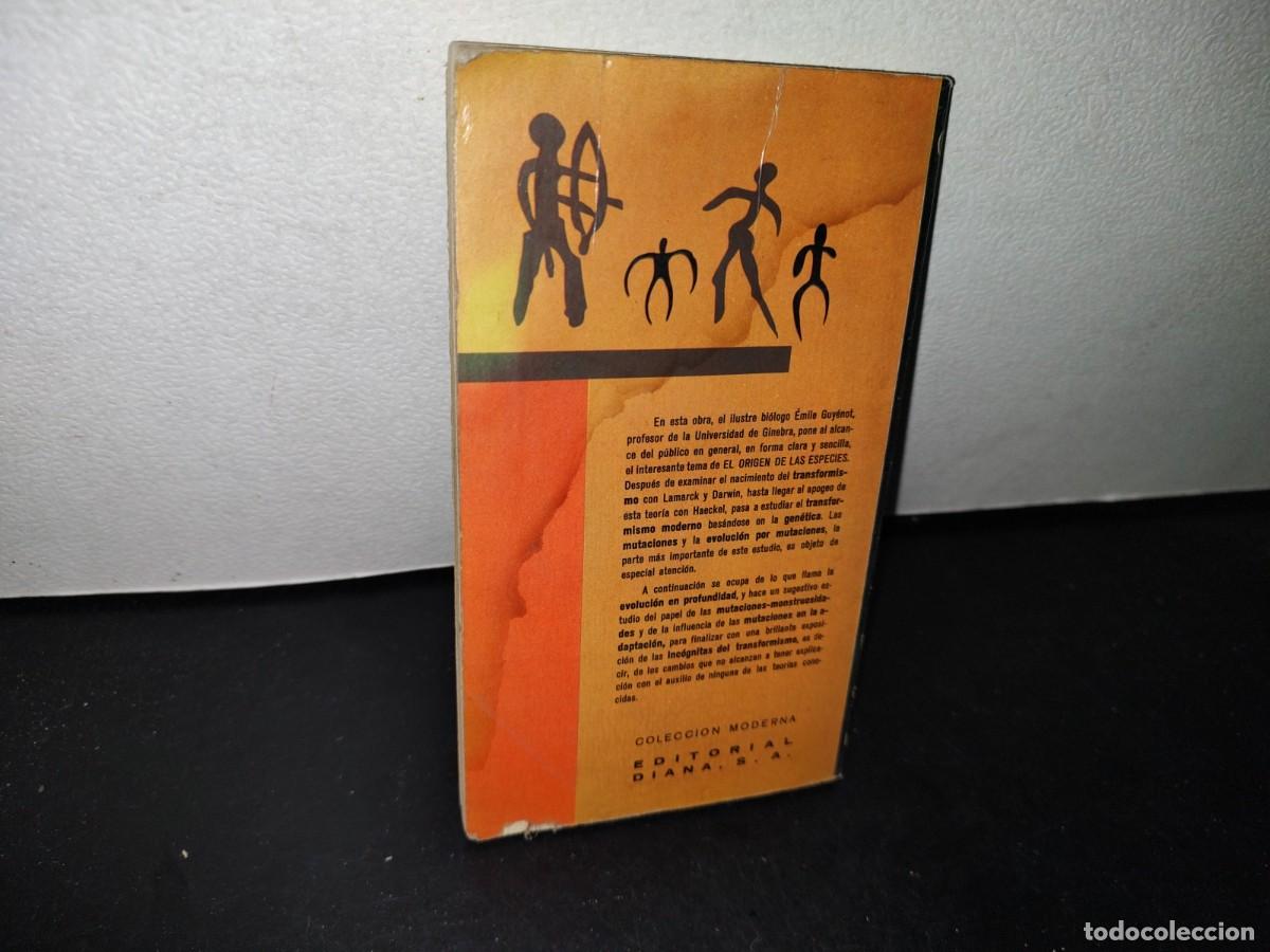 Libros de segunda mano: 66- EL ORIGEN DE LAS ESPECIES - &Eacute;MILE GUY&Eacute;NOT - Foto 3