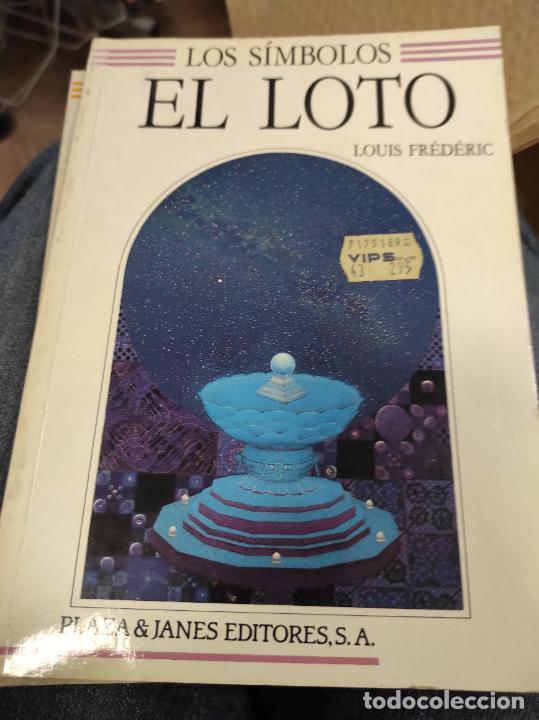 Libros de segunda mano: Los s&iacute;mbolos. El Loto. Louis Fr&eacute;d&eacute;ric. - Foto 1